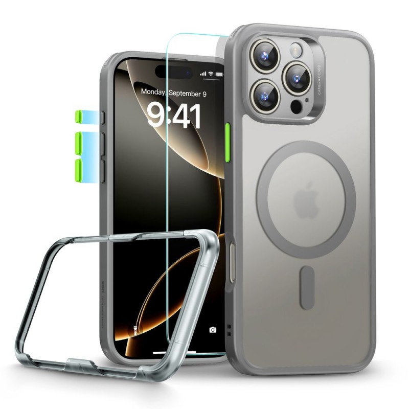 Θήκη ESR Classic Pro Set Halolock Magsafe Case & Tempered Glass iPhone 16 Pro Max (6.9") Clear