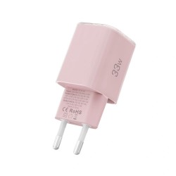Φορτιστής Ταξιδίου Tech-Protect  33W 2-Port Network Charger Baby Pink