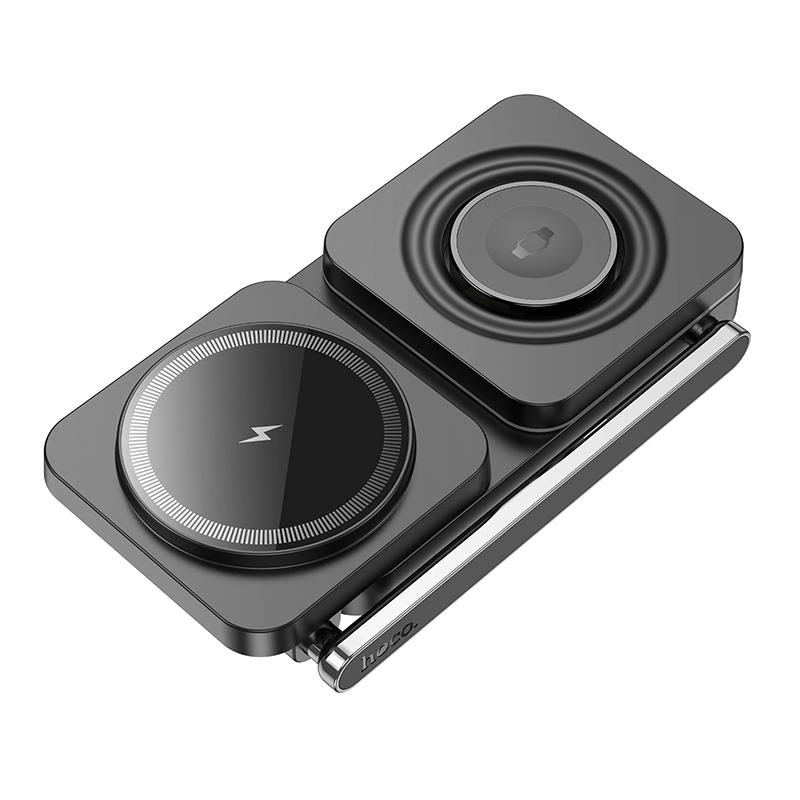 Βάση Φόρτισης Hoco CQ10 Consuelo 3in1 Black