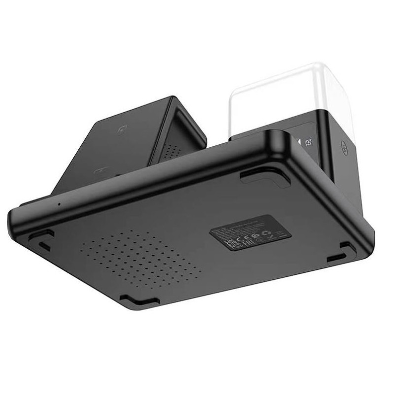 Βάση Φόρτισης Hoco CQ9 Crown 3in1 Black
