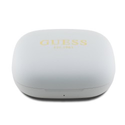 Ακουστικά Guess Satin Classic Logo OWS Wireless Earphones Beige Ακουστικά Guess Satin Classic Logo OWS Wireless Earphones Beige