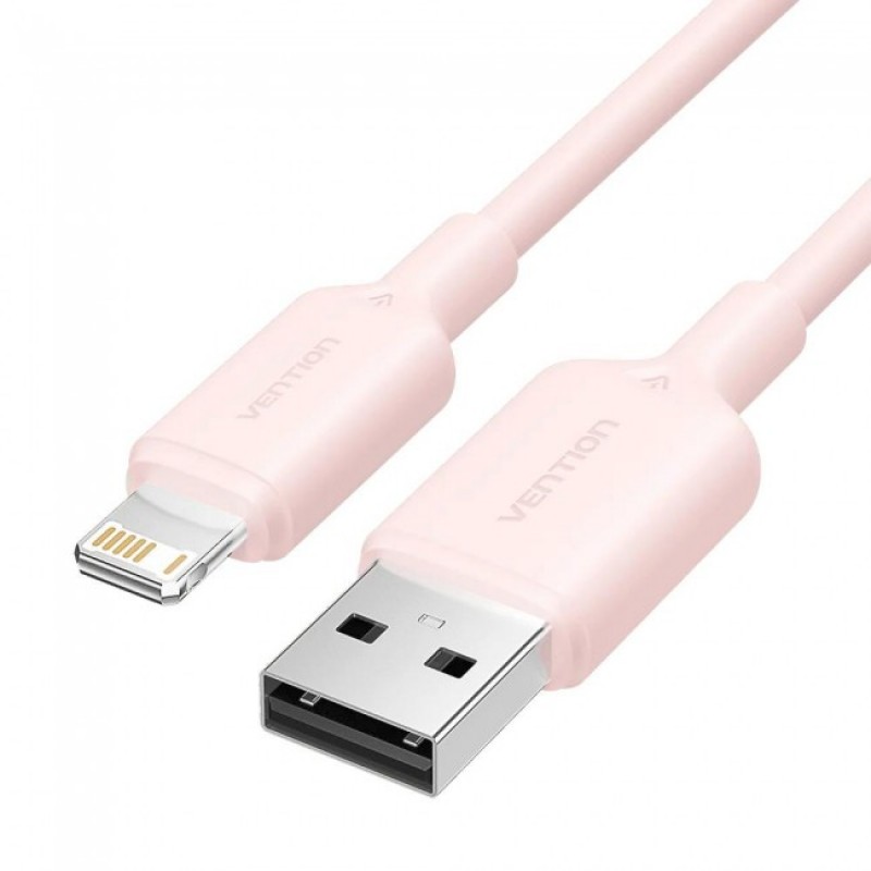 Καλώδιο Vention Type-C to Lightning 2.4A 1m Pink