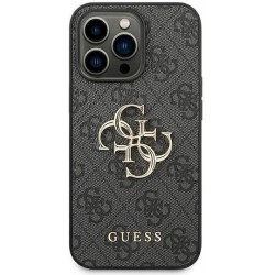 Θήκη Guess PU 4G Metal Logo Case for iPhone 14 Pro Max Grey (6.7") Grey