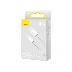 Καλώδιο Φόρτισης Baseus Dynamic Series Cable USB to Type-C 1m 100W White (CALD000602 )