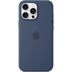 Θήκη Liquid Silicone Cover with MagSafe Magnet Apple iPhone 16 Pro Max (6.9") Denim (Original)