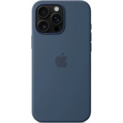 Θήκη Liquid Silicone Cover with MagSafe Magnet Apple iPhone 16 Pro Max (6.9") Denim (Original)