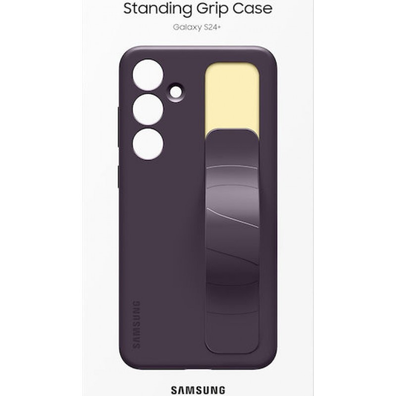 Θήκη Samsung Galaxy S24+ Plus SM-S926 Standing Grip Cover Dark Violet (Original)