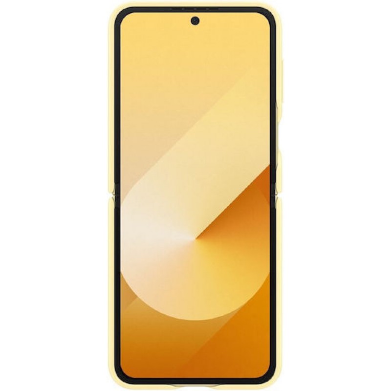 Θήκη Samsung Eco Leather KindSuit Case EF-VF741PYE Samsung Galaxy Z Flip6 SM-F741 / Flip7 FE 5G SM-761B Yellow (Original)