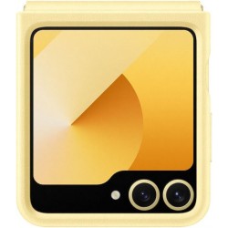 Θήκη Samsung Eco Leather KindSuit Case EF-VF741PYE Samsung Galaxy Z Flip6 SM-F741 / Flip7 FE 5G SM-761B Yellow (Original)