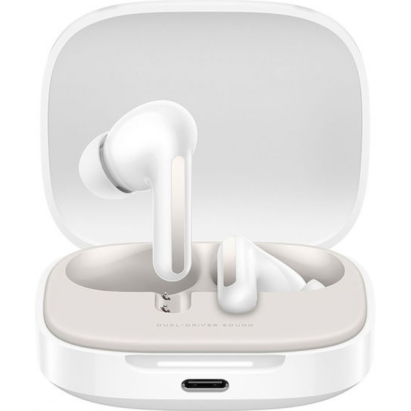 Ακουστικά Bluetooth Xiaomi Redmi Buds 6 Bluetooth Handsfree Cloud White Ακουστικά Bluetooth Xiaomi Redmi Buds 6 Bluetooth Handsfree Cloud White