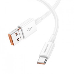 Καλώδιο Data Borofone BX102 USB + Type C to Type C - PD 60W 1m White