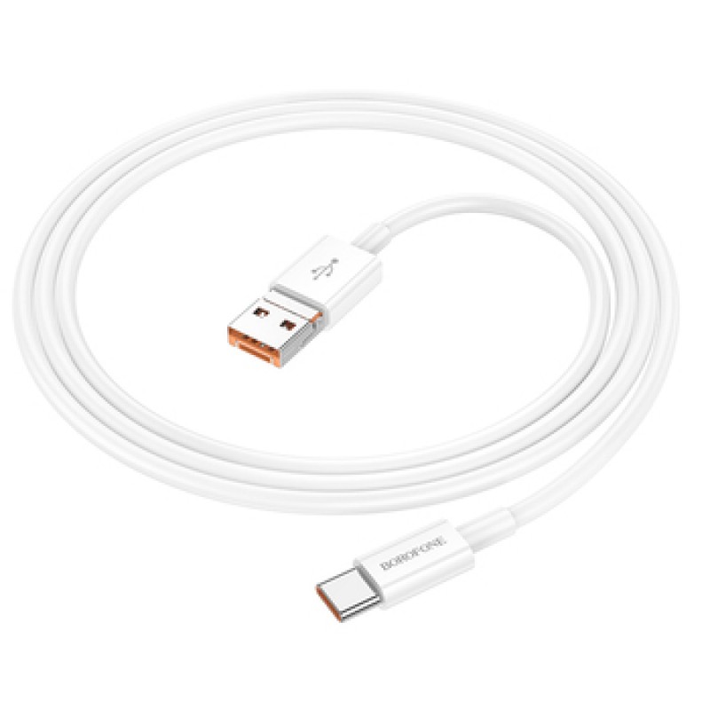 Καλώδιο Data Borofone BX102 USB + Type C to Type C - PD 60W 1m White