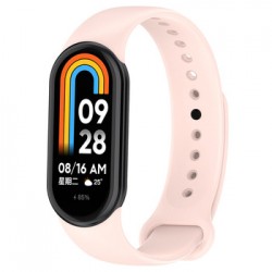 Ανταλλακτικό λουράκι Xiaomi Mi Band 8 / 9 Wristband Silicone Pink