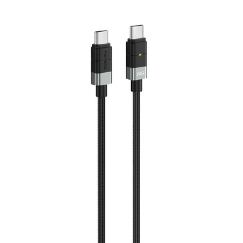 Καλώδιο Data Foneng XS03 Type-C to Type-C 240W 2m Black