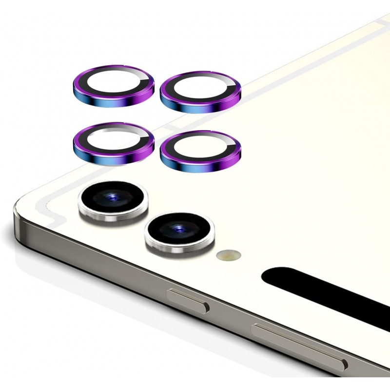 Γυαλί Προστασίας Eagle Eye Camera Lens with Metal Ring  and Positioning Plate Samsung Galaxy Tab S10 FE Plus Temss 9H AntiCrash / AntiShock  Colourful