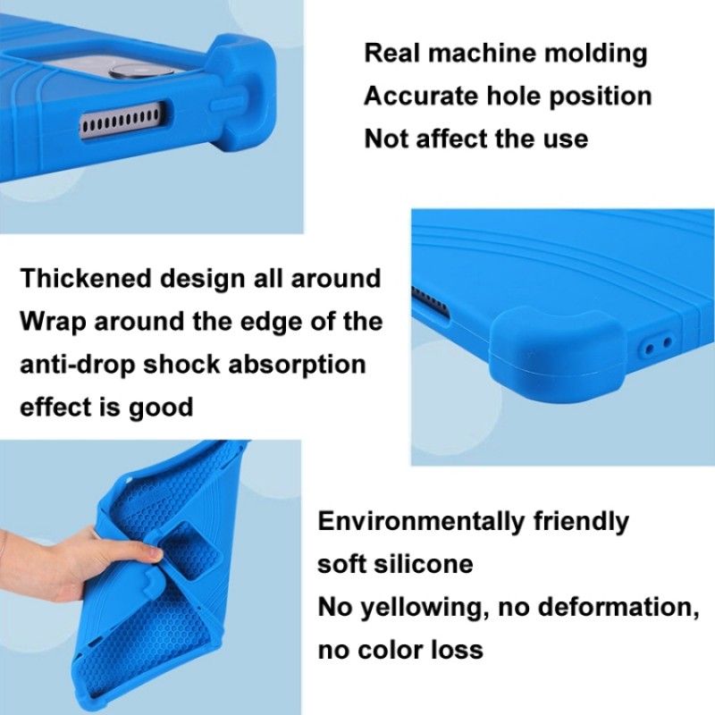 Θήκη Shockproof Silicone Tablet Protective Case With Holder Lenovo Tab K11 Plus 11.45" Rainbow Θήκη Shockproof Silicone Tablet Protective Case With Holder Lenovo Tab K11 Plus 11.45" Rainbow