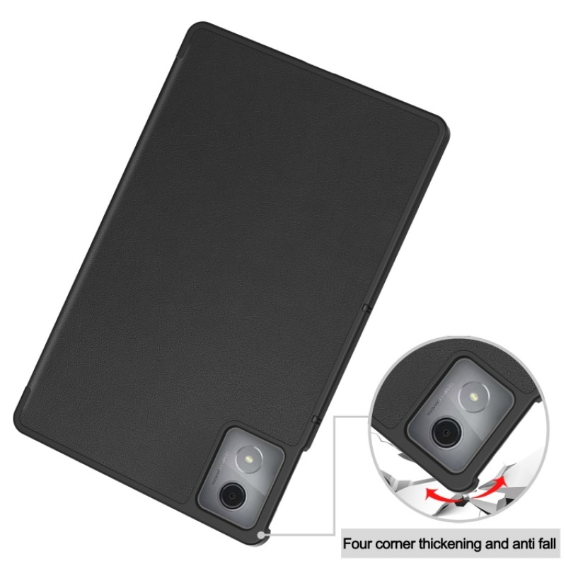 Θήκη Custer Texture 3-Fold Holder Leather Smart Case Samsung Galaxy S10 FE Plus 13.1" Black
