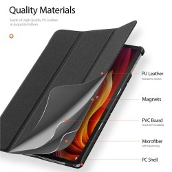 Θήκη DUX DUCIS Domo Series Tri-Fold Stand Leather Case  Lenovo Tab K11 Plus 11.45" Black