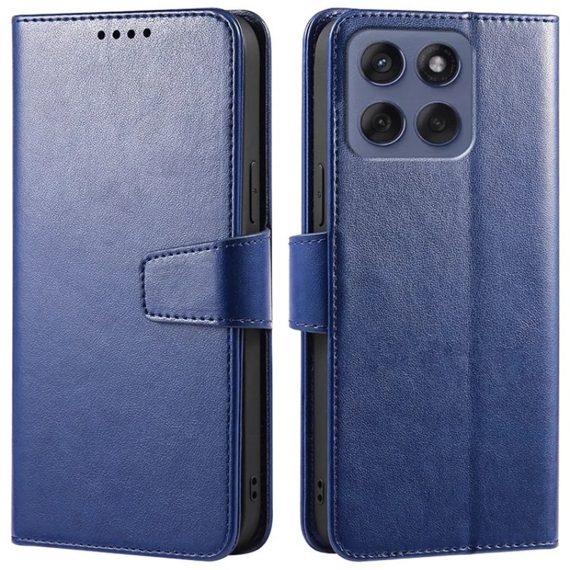 Θήκη Book Leather Wallet With Stand Card Holder Motorola Moto Edge 60 Fusion Blue