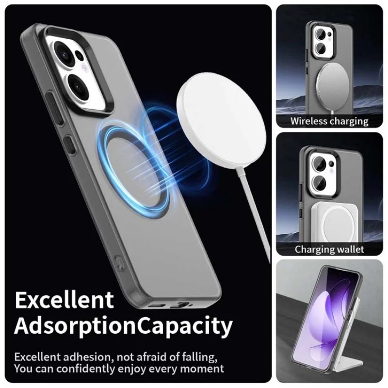 Θήκη Oppo Case With Magsafe Oppo Reno 13 Pro Black Θήκη Oppo Case With Magsafe Oppo Reno 13 Pro Black