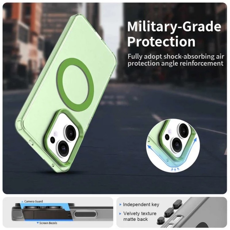 Θήκη Oppo Case With Magsafe Oppo Reno 13 Pro Green Θήκη Oppo Case With Magsafe Oppo Reno 13 Pro Green