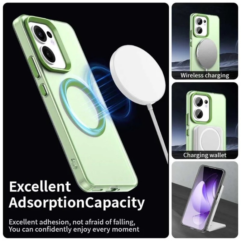 Θήκη Oppo Case With Magsafe Oppo Reno 13 Pro Green Θήκη Oppo Case With Magsafe Oppo Reno 13 Pro Green