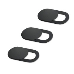 Κάλυμμα Κάμερας Data Media Universal (SPPIP-001) Black (3τμχ)