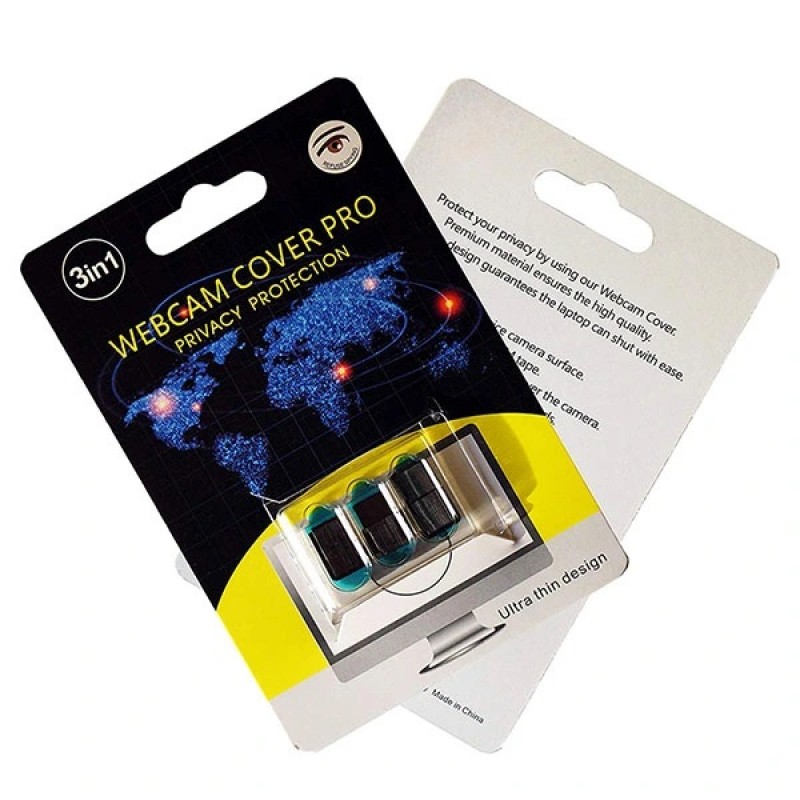 Κάλυμμα Κάμερας Data Media Universal (SPPIP-002) Black (3τμχ)