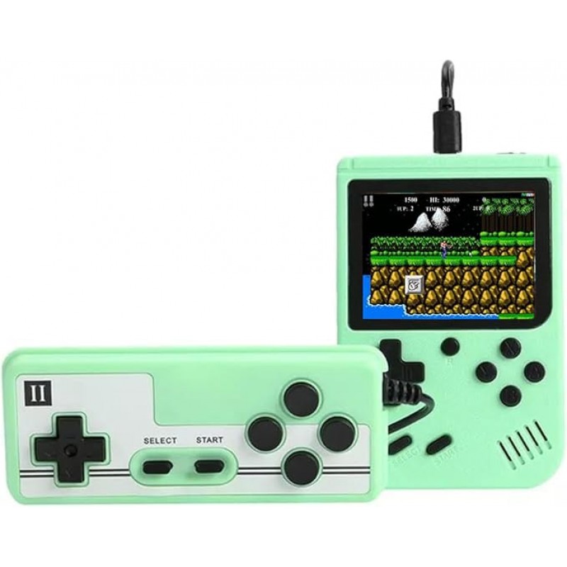 Ηλεκτρονικό Παιδικό Παιχνίδι Macaron Portable Game Green