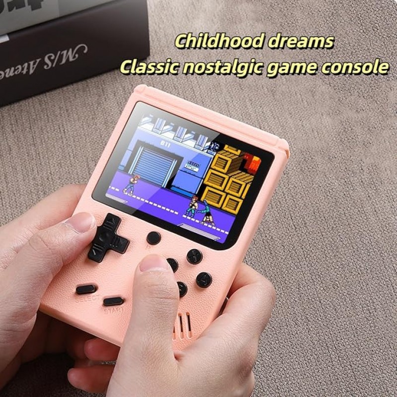 Ηλεκτρονικό Παιδικό Παιχνίδι Macaron Portable Game Green