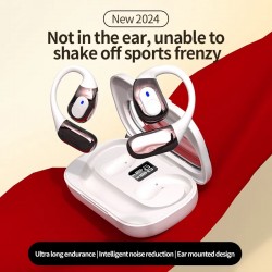Ακουστικό Bluetooth TWS YW01 Wireless Headset White