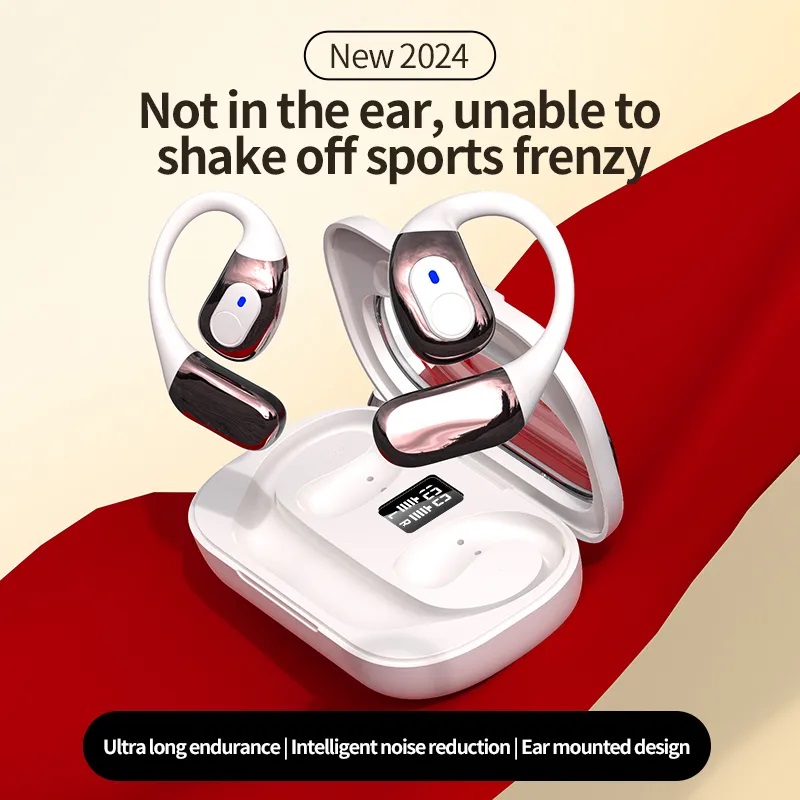 Ακουστικό Bluetooth TWS YW01 Wireless Headset White
