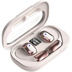 Ακουστικό Bluetooth TWS YW01 Wireless Headset White