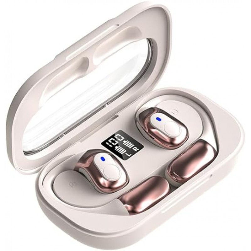 Ακουστικό Bluetooth TWS YW01 Wireless Headset White