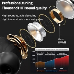 Ακουστικό Bluetooth TWS A9 Pro Wireless Headset Black Ακουστικό Bluetooth TWS A9 Pro Wireless Headset Black