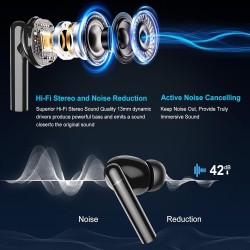 Ακουστικό Bluetooth TWS YW06 Wireless Headset Black Ακουστικό Bluetooth TWS YW06 Wireless Headset Black