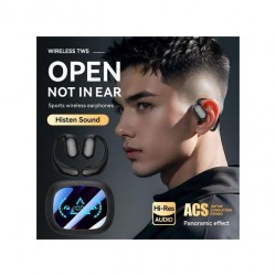 Ακουστικό Bluetooth OWS M64 Wireless Headset Black Ακουστικό Bluetooth OWS M64 Wireless Headset Black