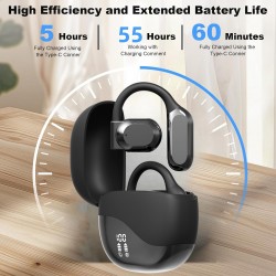 Ακουστικό Bluetooth OWS M62 Wireless Headset Black Ακουστικό Bluetooth OWS M62 Wireless Headset Black