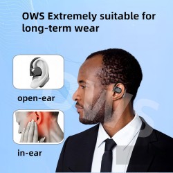 Ακουστικό Bluetooth OWS M62 Wireless Headset Black Ακουστικό Bluetooth OWS M62 Wireless Headset Black