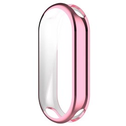 Θήκη Electroplated TPU Full Screen Cover Xiaomi Band 9 / 9 NFC Pink