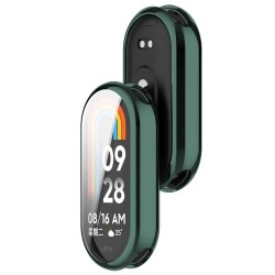 Θήκη Electroplated TPU Full Screen Cover Xiaomi Band 9 / 9 NFC Green