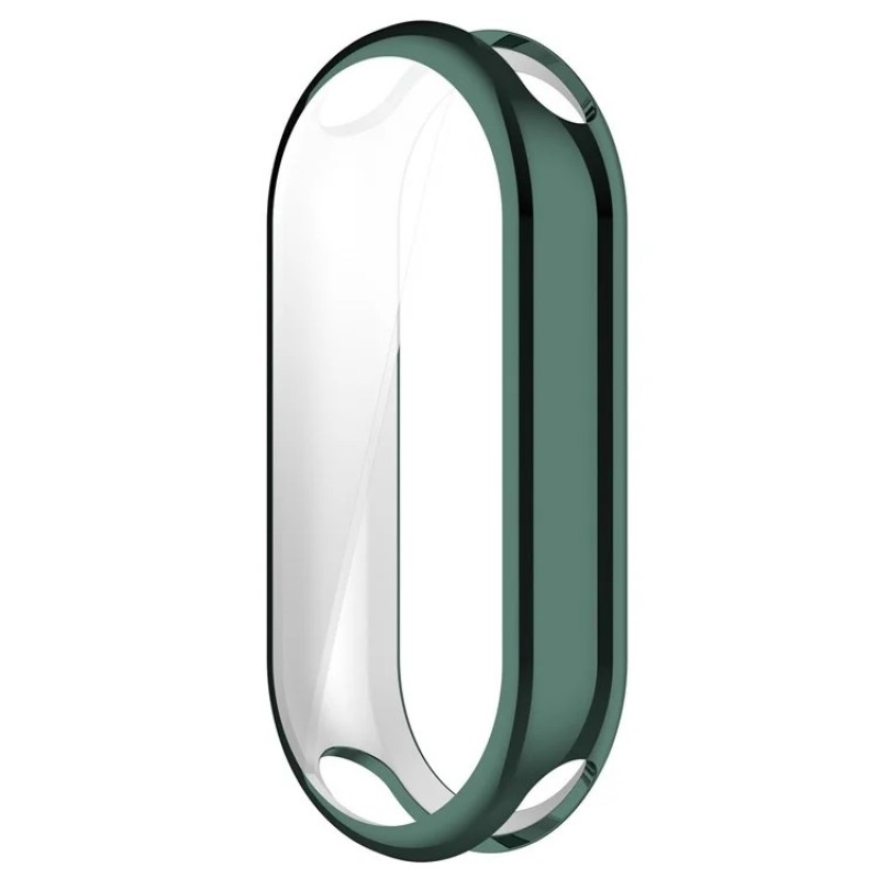 Θήκη Electroplated TPU Full Screen Cover Xiaomi Band 9 / 9 NFC Green