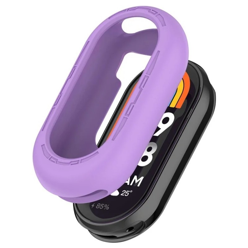 Θήκη PC Screen Protector Xiaomi Band 9 / 9 NFC Purple Θήκη PC Screen Protector Xiaomi Band 9 / 9 NFC Purple
