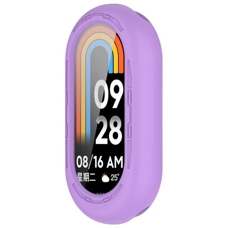 Θήκη PC Screen Protector Xiaomi Band 9 / 9 NFC Purple Θήκη PC Screen Protector Xiaomi Band 9 / 9 NFC Purple
