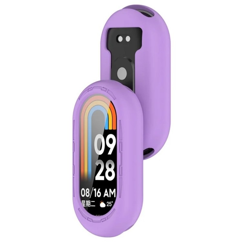 Θήκη PC Screen Protector Xiaomi Band 9 / 9 NFC Purple Θήκη PC Screen Protector Xiaomi Band 9 / 9 NFC Purple