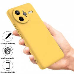 Θήκη Liquid Silicone Case Xiaomi Poco F7 Ultra Yellow Θήκη Liquid Silicone Case Xiaomi Poco F7 Ultra Yellow