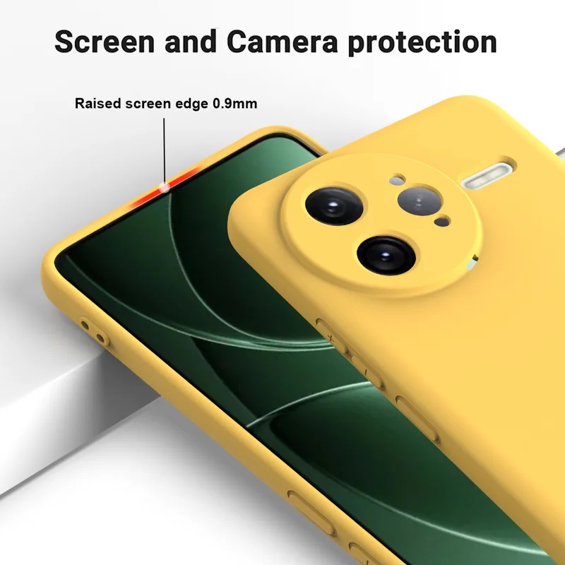 Θήκη Liquid Silicone Case Xiaomi Poco F7 Ultra Yellow Θήκη Liquid Silicone Case Xiaomi Poco F7 Ultra Yellow
