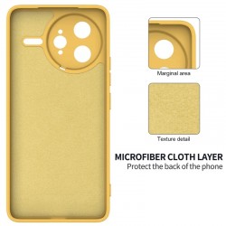 Θήκη Liquid Silicone Case Xiaomi Poco F7 Ultra Yellow Θήκη Liquid Silicone Case Xiaomi Poco F7 Ultra Yellow
