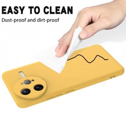 Θήκη Liquid Silicone Case Xiaomi Poco F7 Ultra Yellow Θήκη Liquid Silicone Case Xiaomi Poco F7 Ultra Yellow