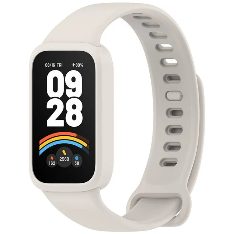 Ανταλλακτικό λουράκι Xiaomi Smart Band 9 Active / Redmi Band 3 Wristband Silicone Starlight